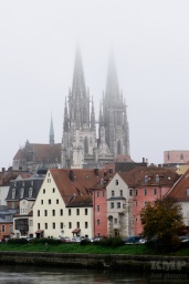 Die Regensburger Altstadt mit dem Dom